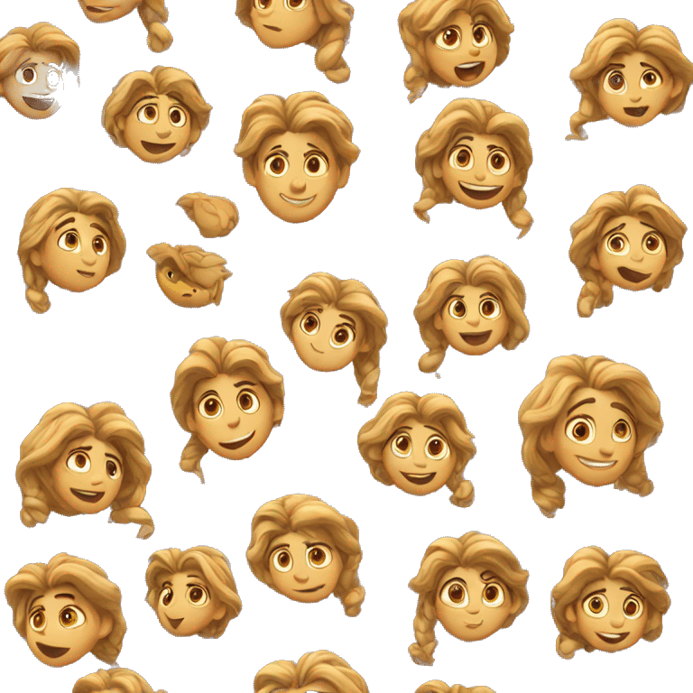 Tangled emoji