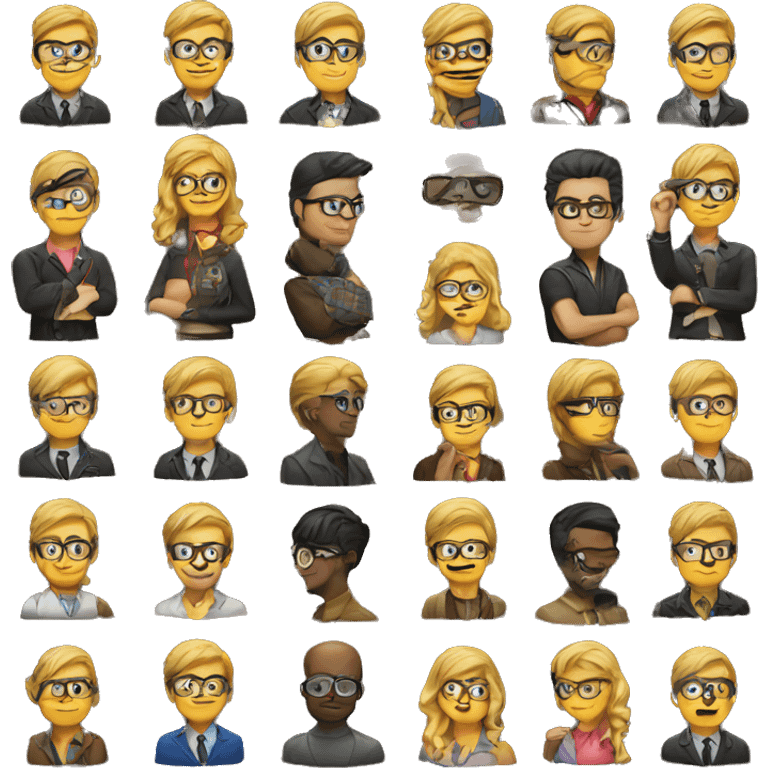 Geek bar emoji