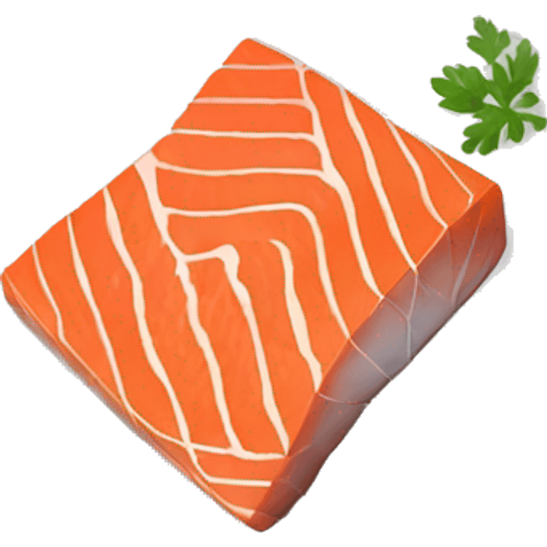 Salmon steak emoji