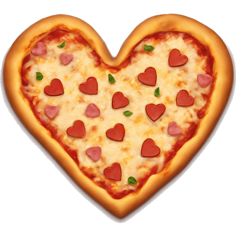 heart shaped pizza emoji