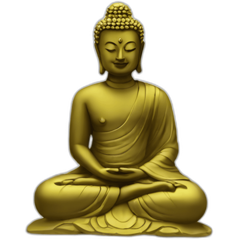 buddha model art emoji