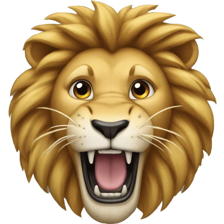 lion roaring emoji