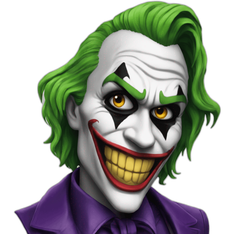 The joker bad emoji