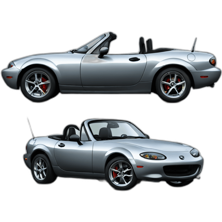 Mazda miata stance emoji