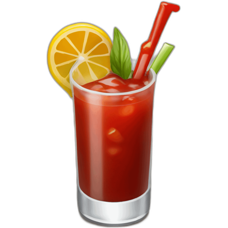 Bloody Mary cocktail emoji