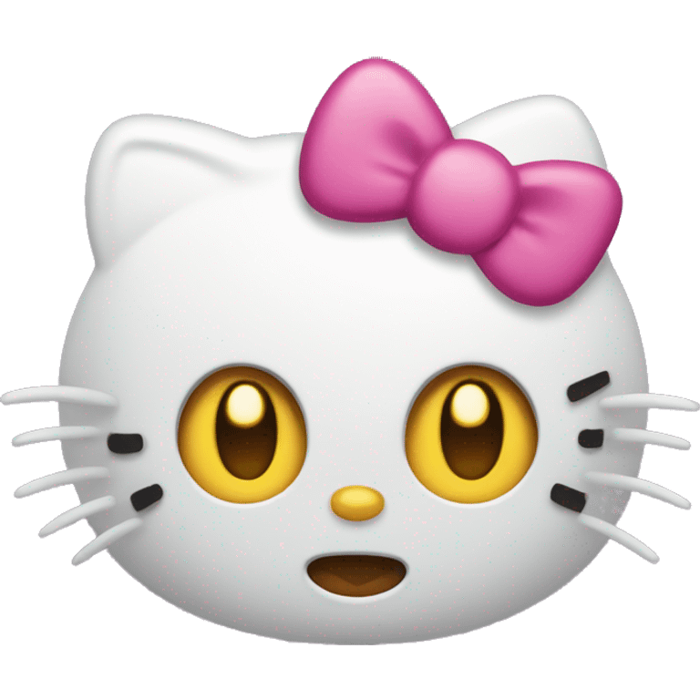 Hello kitty mad emoji