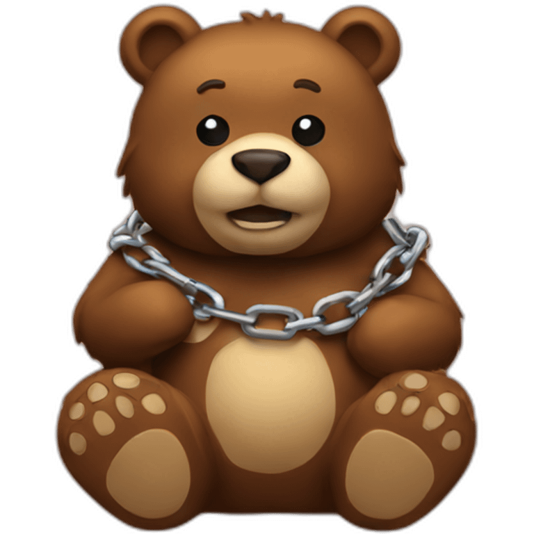 bear chain emoji