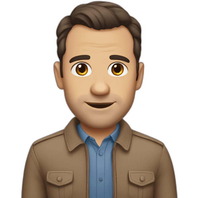 schmidt from new girl emoji