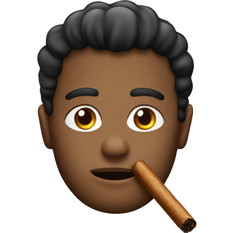 Black cigarate  emoji