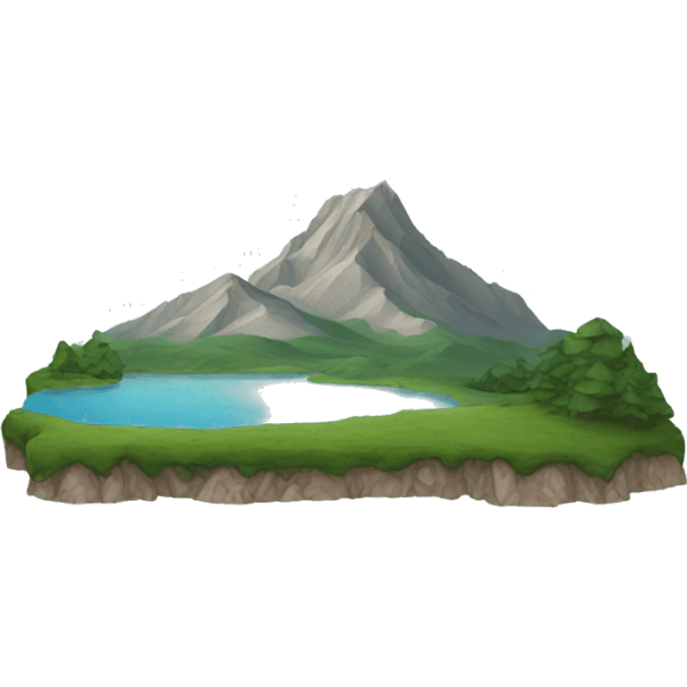 mountain Lake emoji