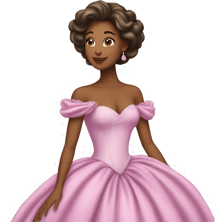 princess in a big poofy ballgown emoji