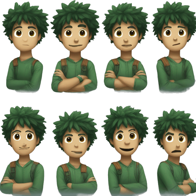 Deku  emoji