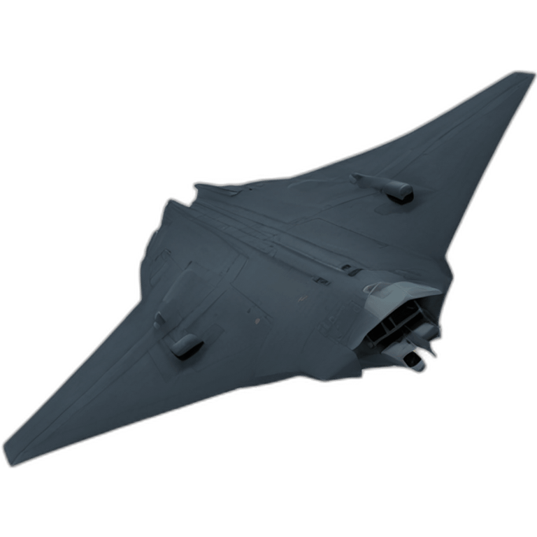 Stealth bomber emoji