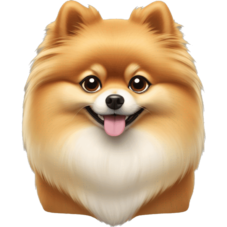 Pomeranian dog emoji