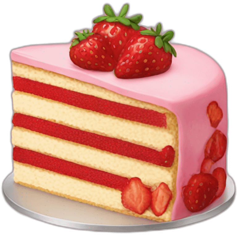 StrawBerry Cake emoji