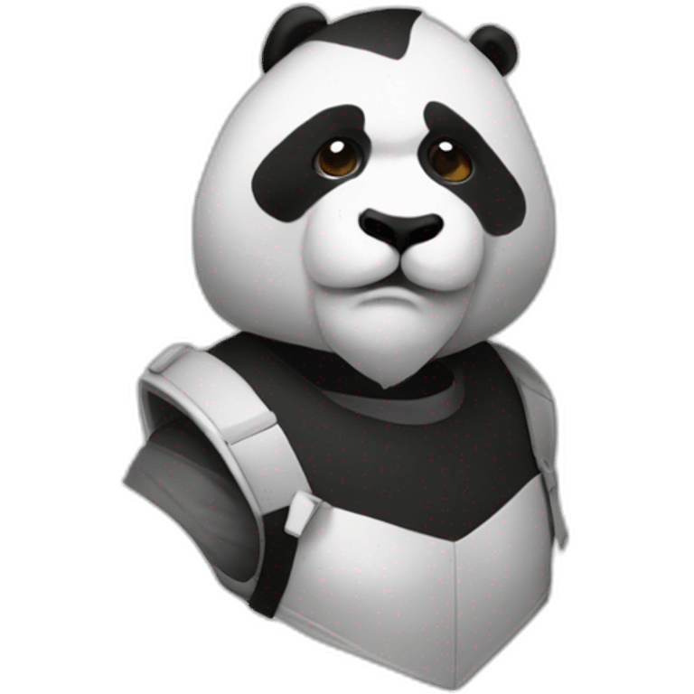 Cro, panda mask emoji