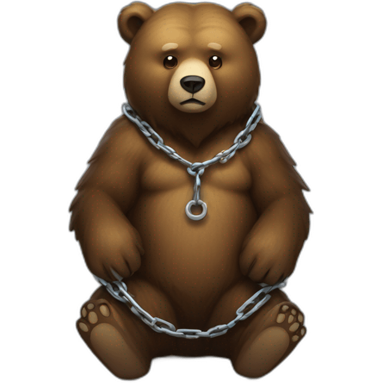 bear-wearing-a-chain- emoji