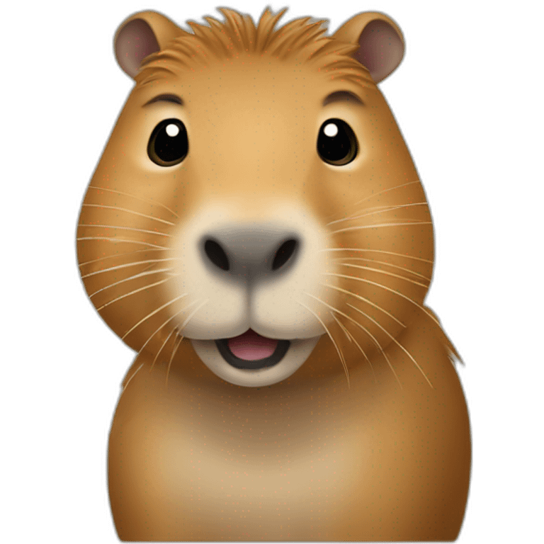 Capybara + Fleur de douche + Téléphone  emoji