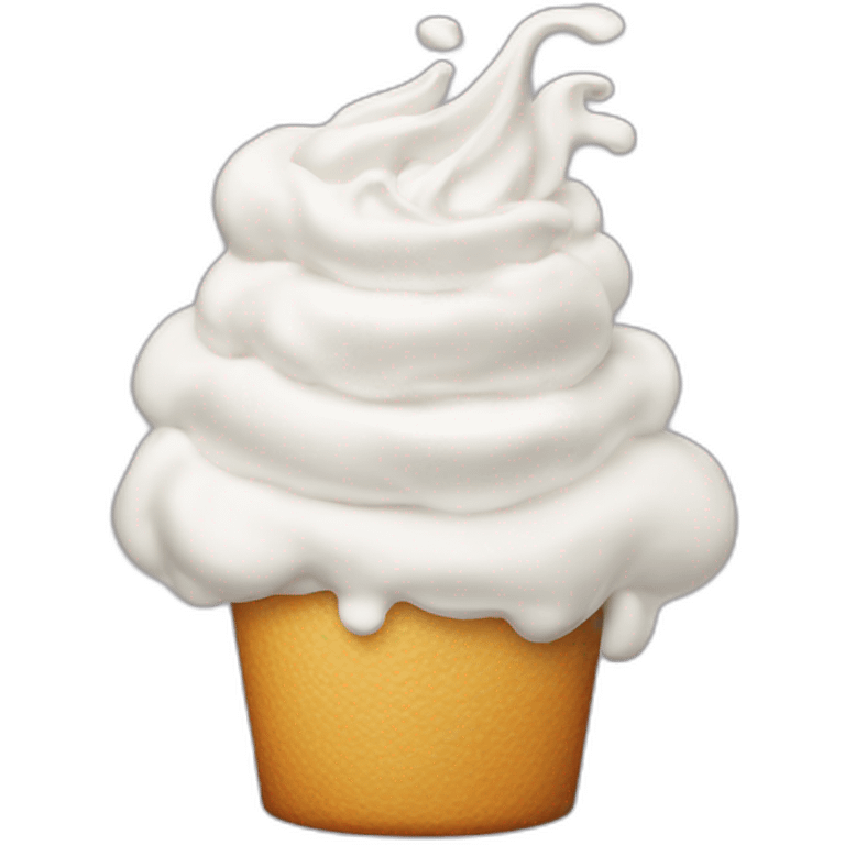 whipped cream can emoji