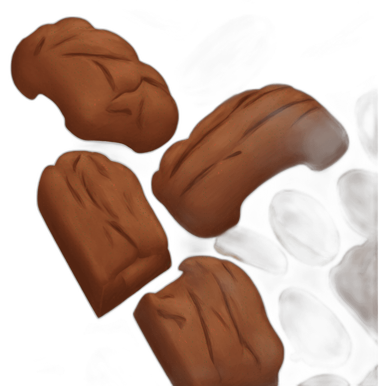 chocolate bread emoji