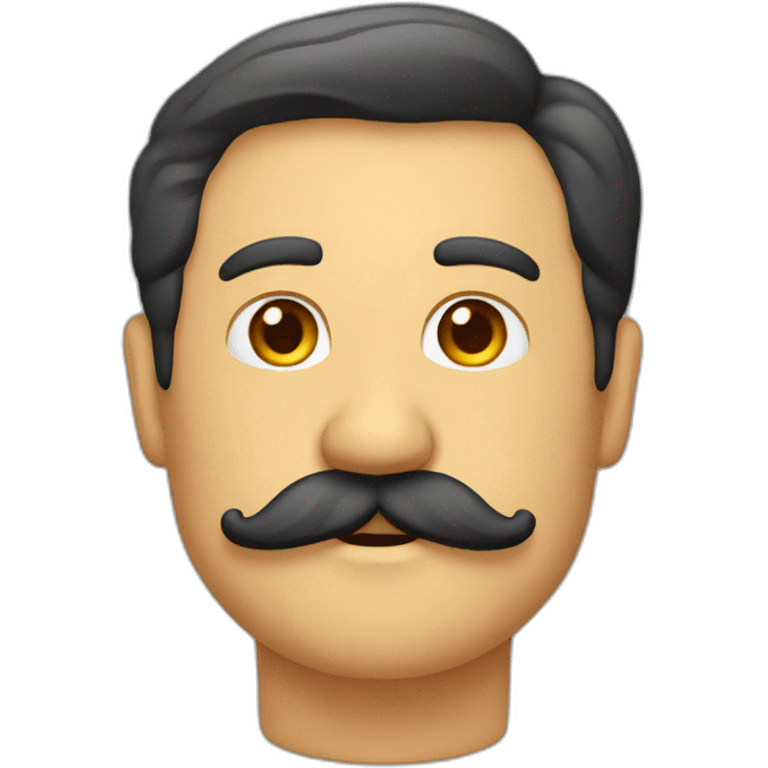 Señor con bigote  emoji