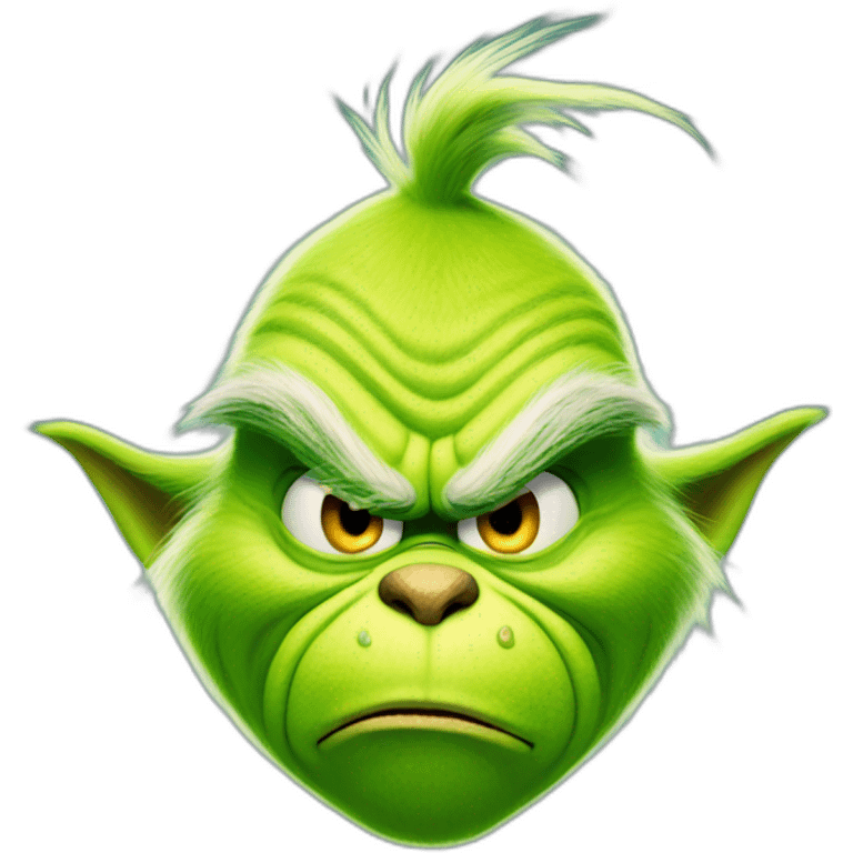 the grinch angry emoji