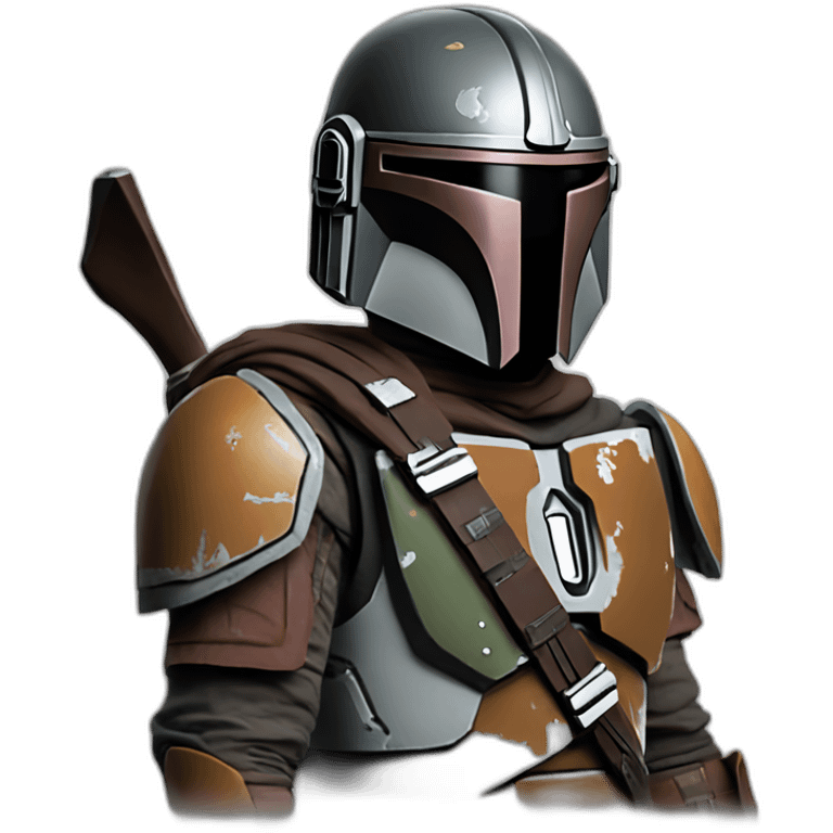 Mandalorian Din Djarin emoji