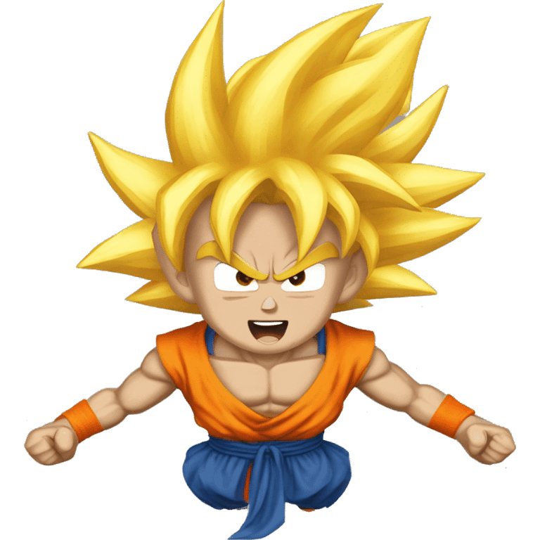 goku super sayan emoji