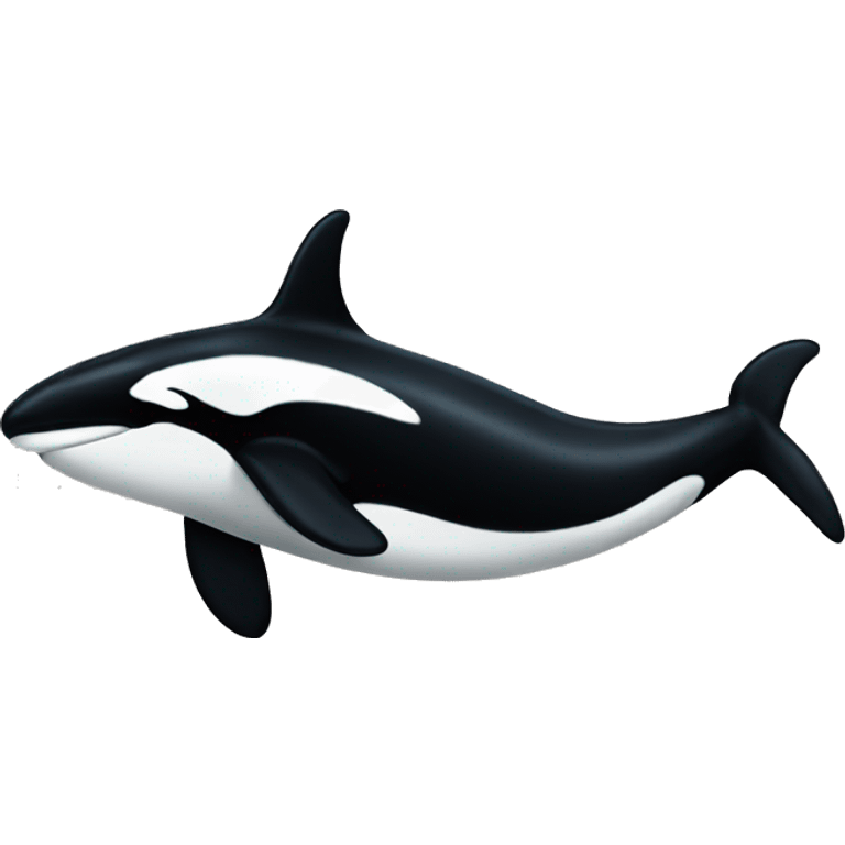 Orca whale emoji