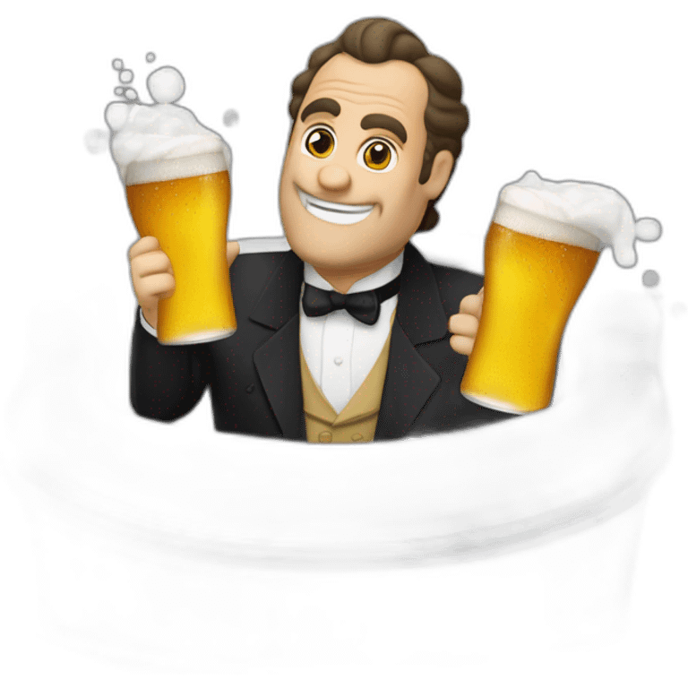 Freeze corleone cheer a beer emoji