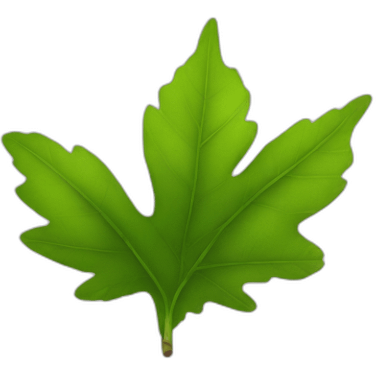 Leafed animal emoji