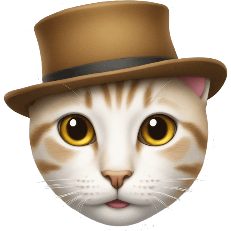 cat with hat emoji