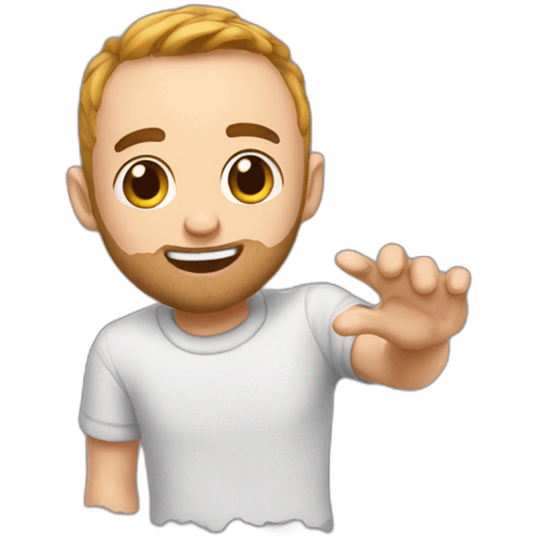 Squeezie avec jumbo emoji