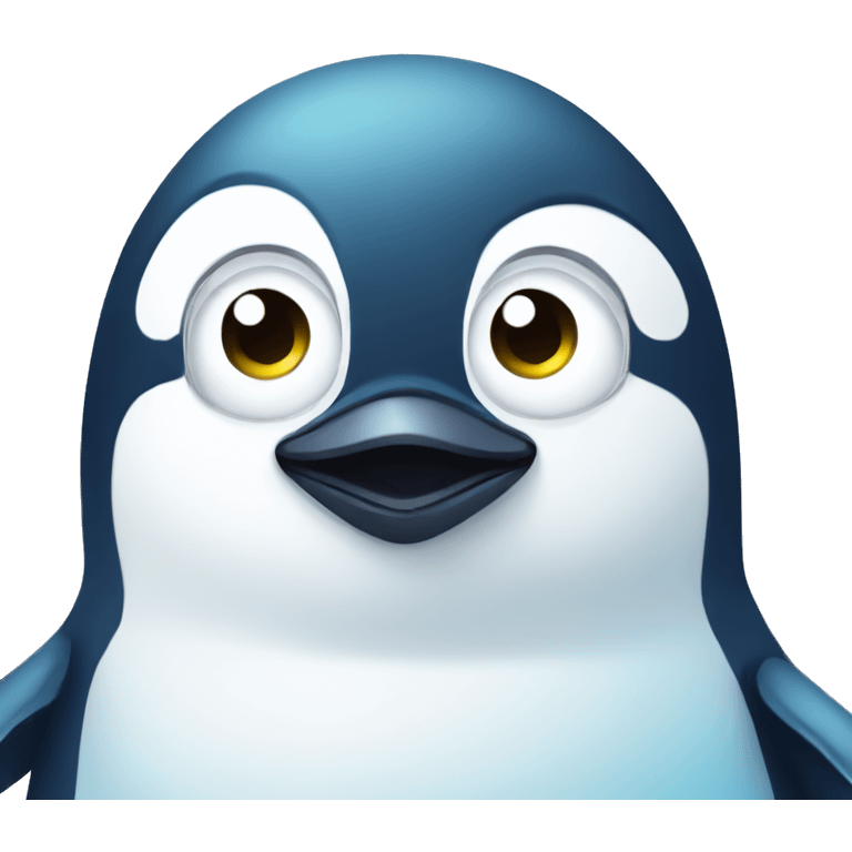 ice penguin little cute emoji