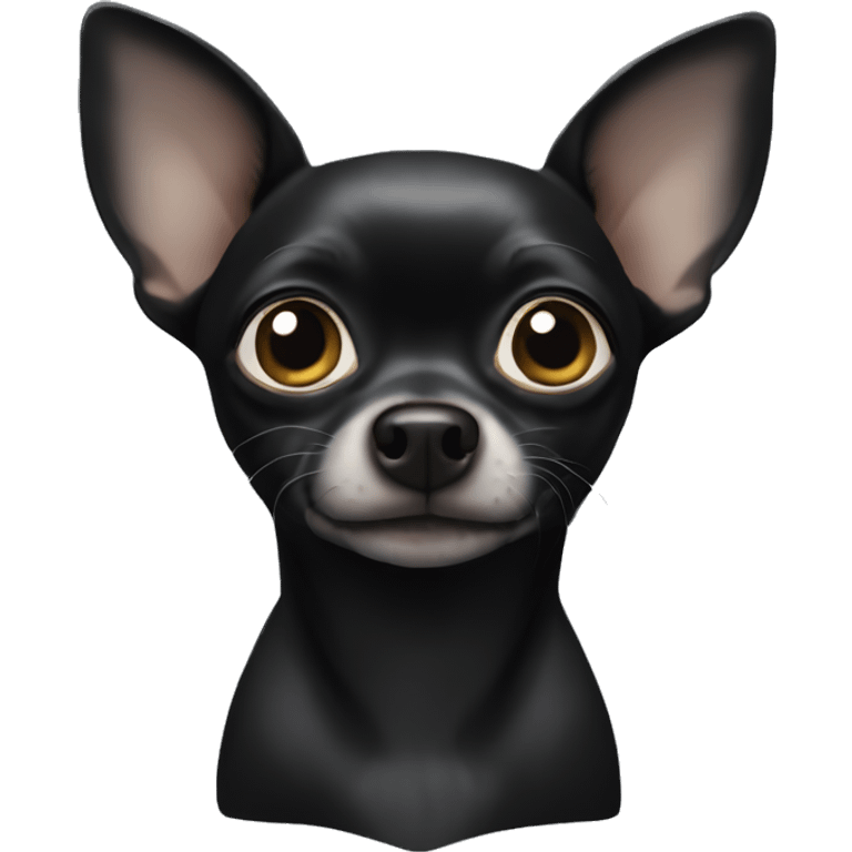 Black chihuahua emoji