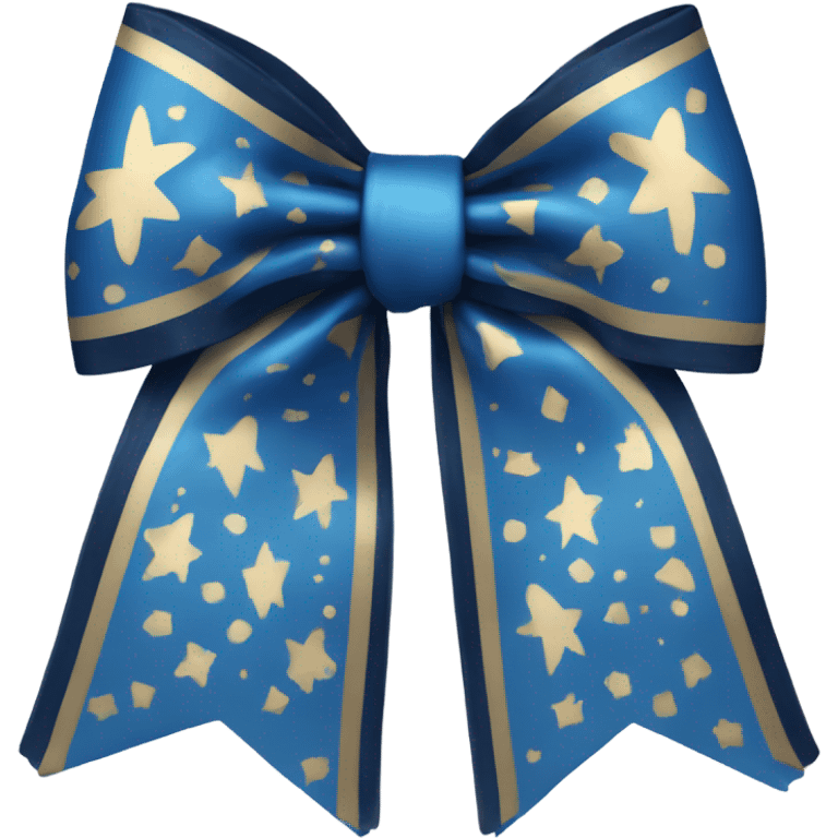 blue cheer bow emoji