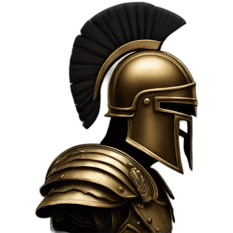 centurion-profile-helmet-scratchboard emoji