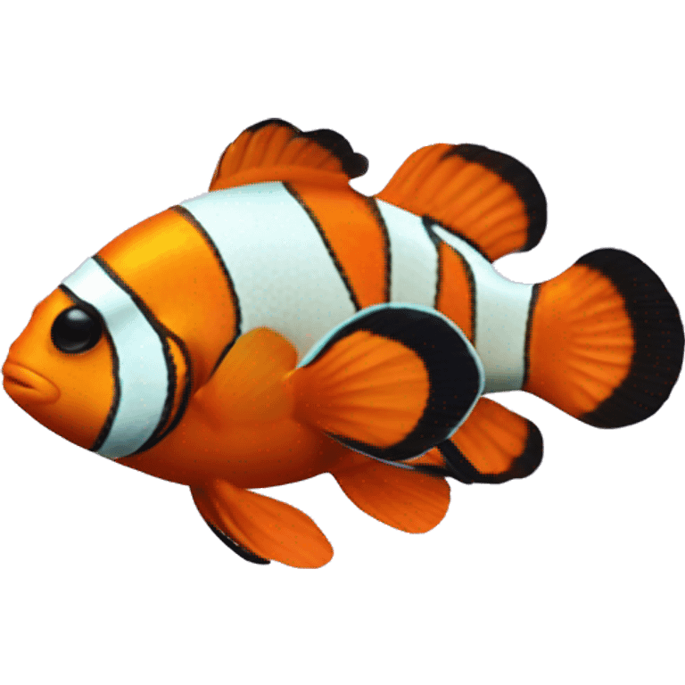 Neon clownfish  emoji