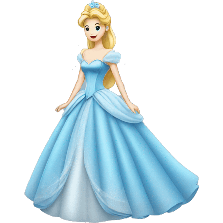 Cinderella gown emoji