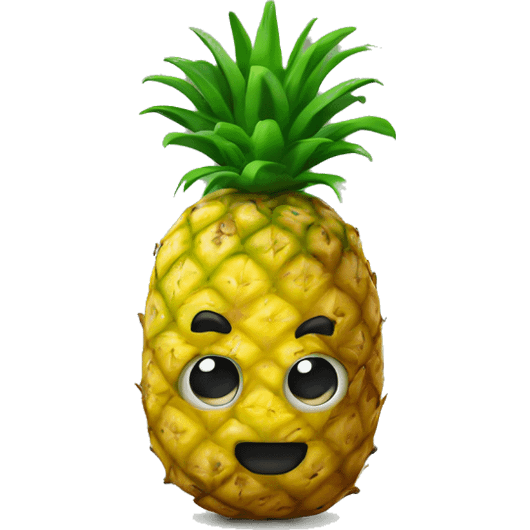 pineapple with eyes  emoji