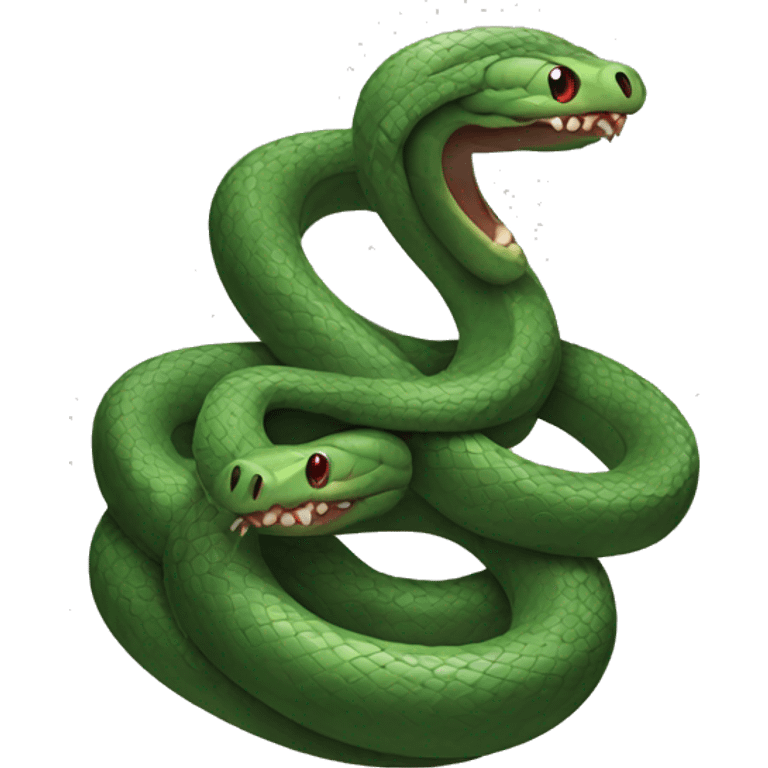 two headed snake  emoji