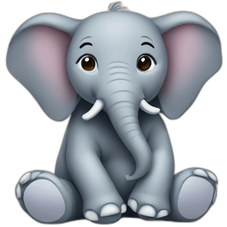 Elephant Sitting emoji