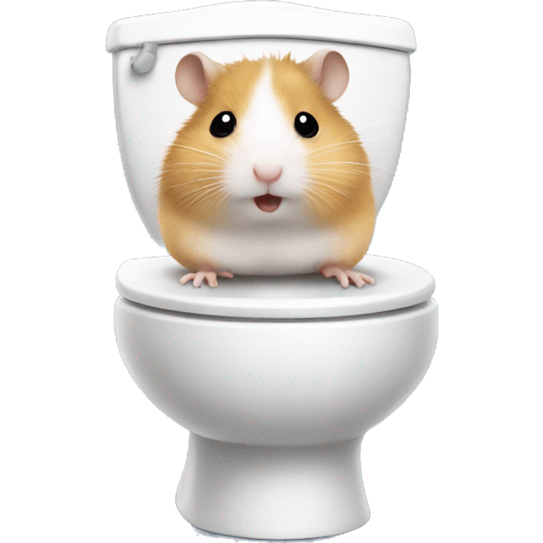 hamster on toilet emoji