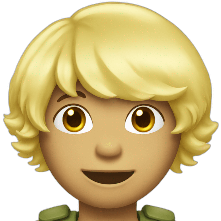 trex with a blond wig emoji