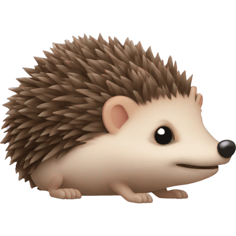 one-eyed hedgehog emoji