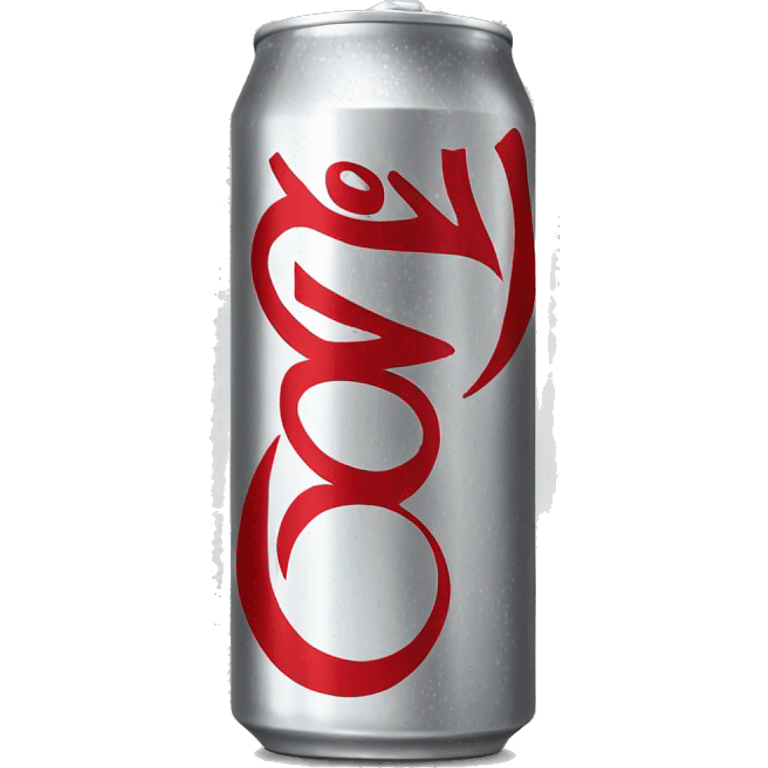 Gray Diet Coke can  emoji