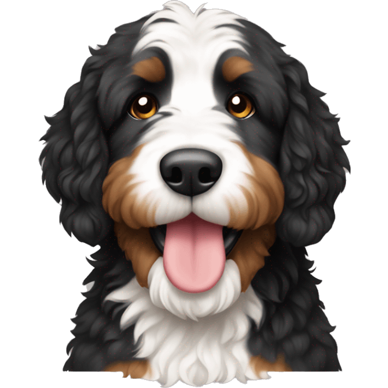 Bernedoodle emoji