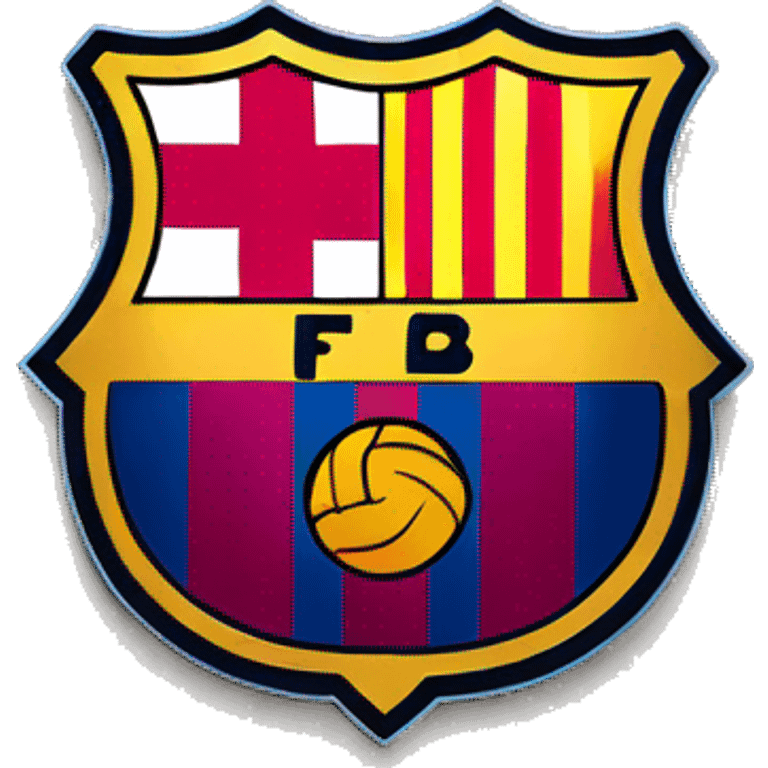 Fc barcelona logo emoji