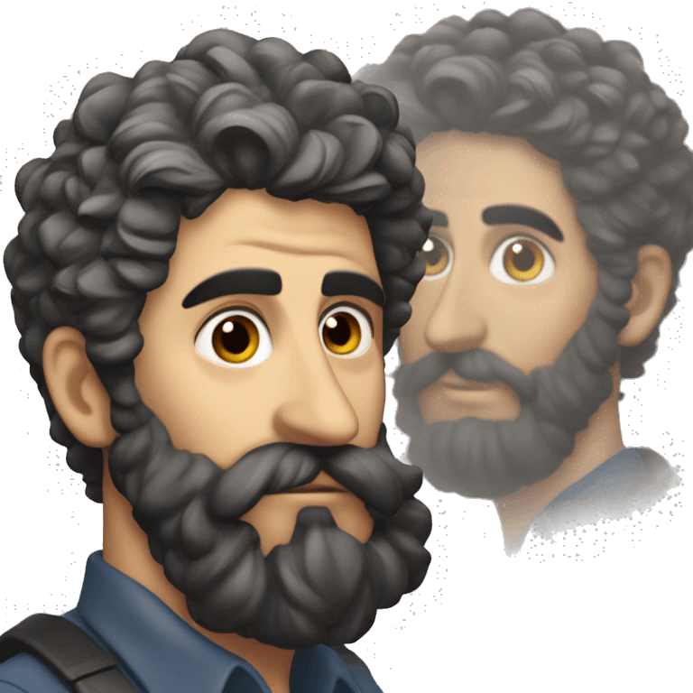 Federico Vigevani de arce con barba emoji