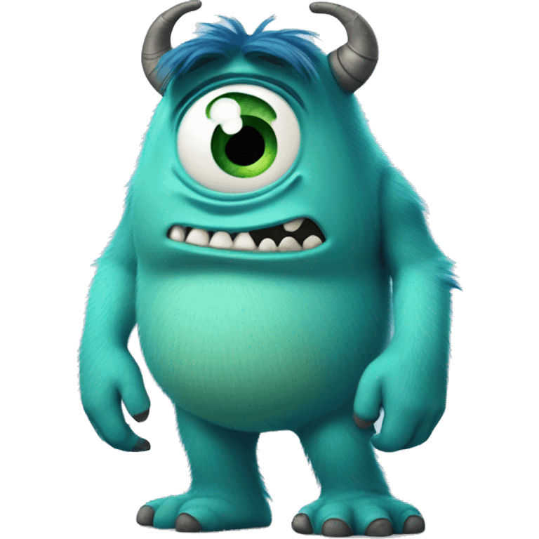 Sad monster inc emoji